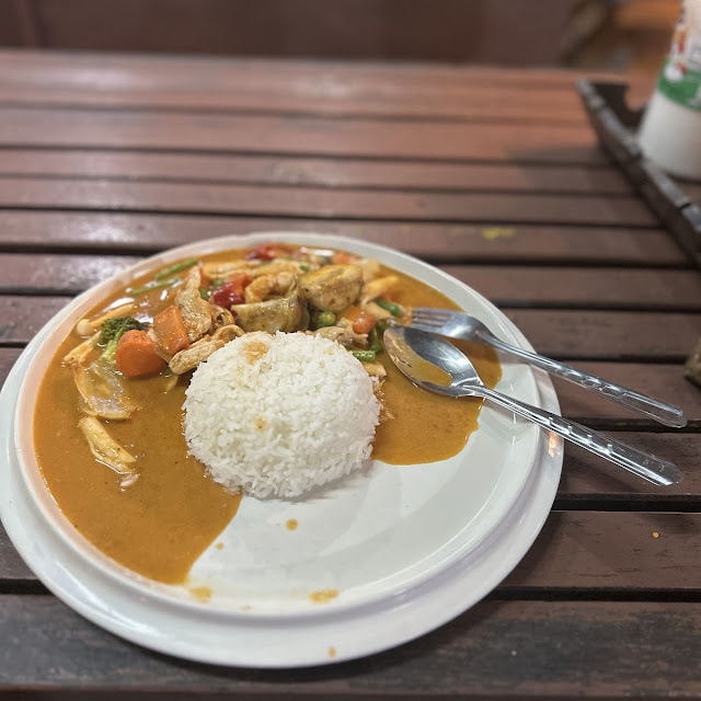 Massaman Curry on Rice