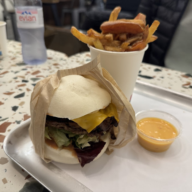 Burger and Fries