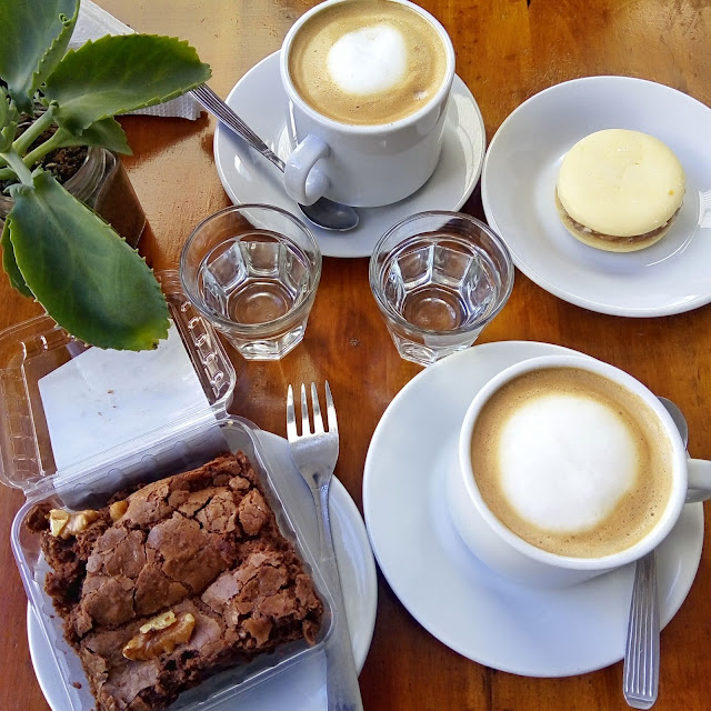 Brownie Sin Gluten Y Cortado
