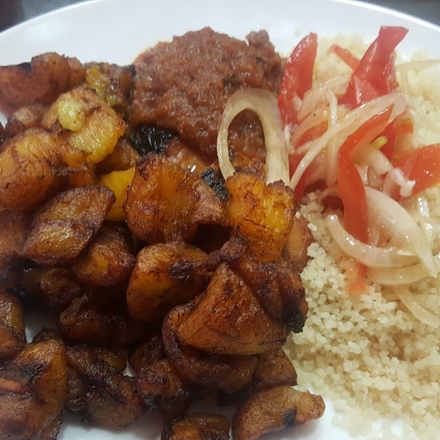 Attiéké Alloco Poulet Braisé