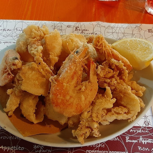 Fritto Misto Calamari E Gamberi