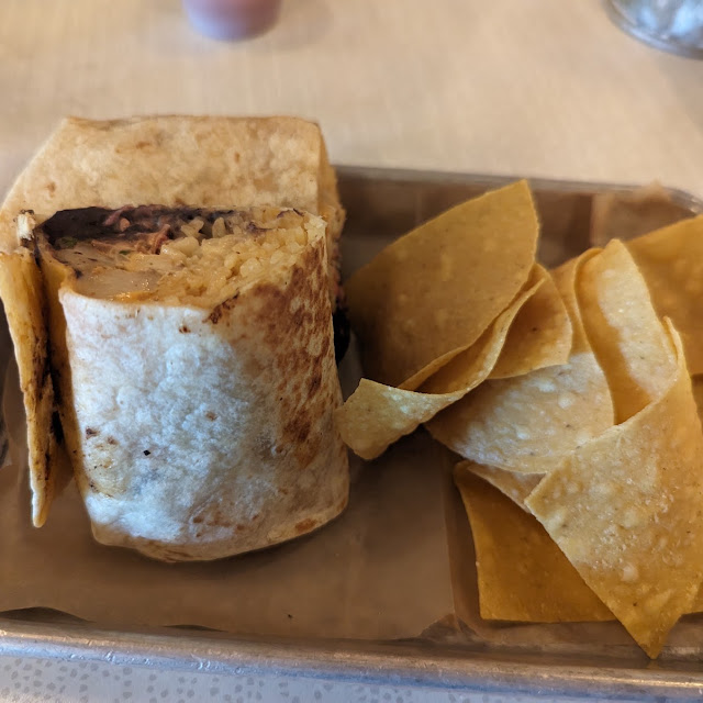 Pork Carnitos Burrito