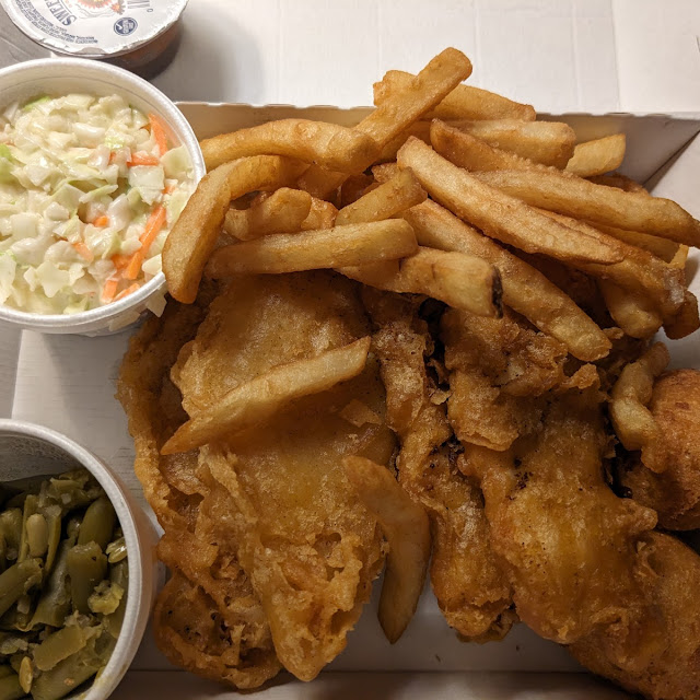 Fish and Chicken Plate