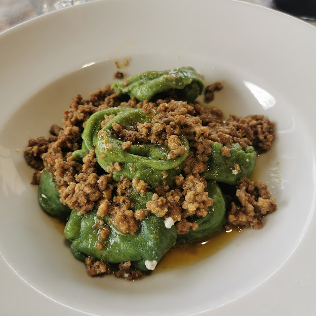Cappelli D'alpino Con Ragù Di Chianina