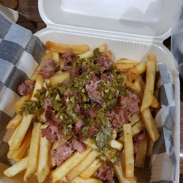 Papas Con Chorizo Argentino