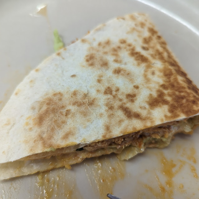 Shredded Chicken Quesadilla
