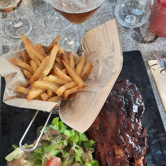 Ribs de Porc Français Caramélisé Au Miel
