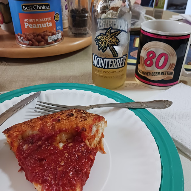 Stuffed Pizza with Pepperoni