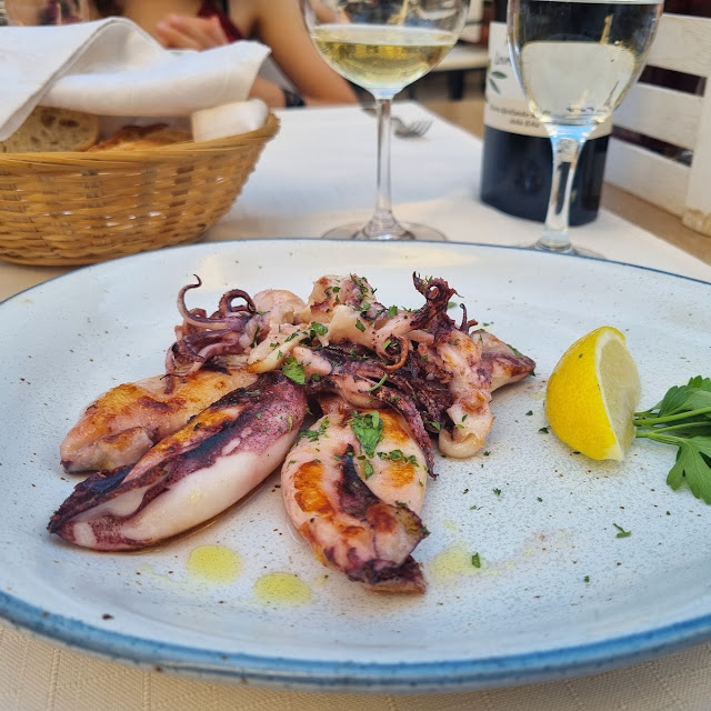 Calermari Gergrillt