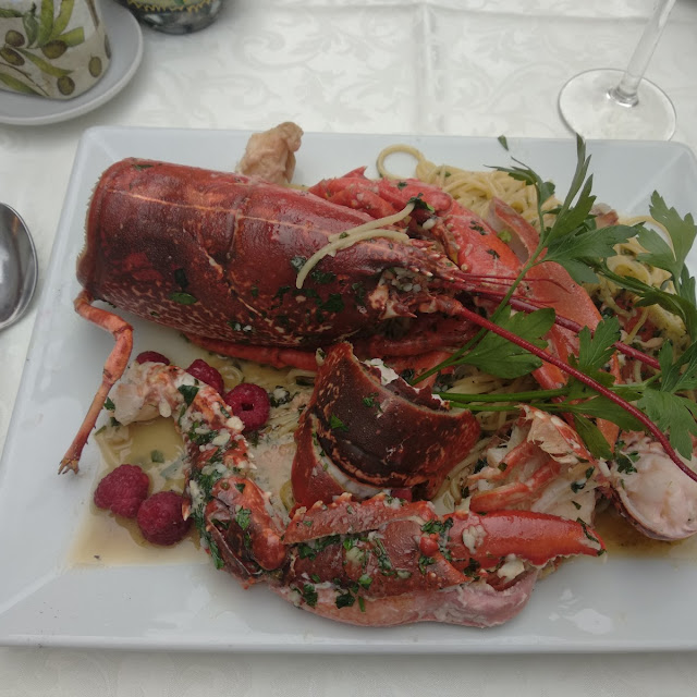 Lobster with Noodles