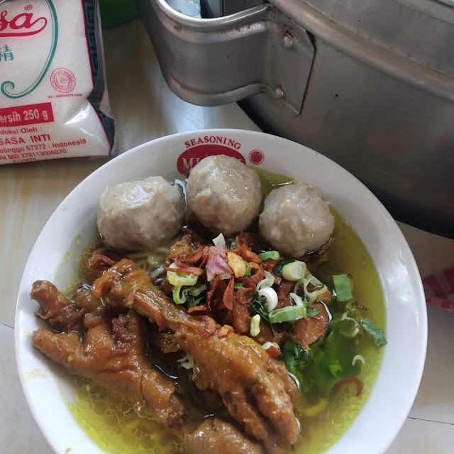 Mie Ayam Bakso Ceker