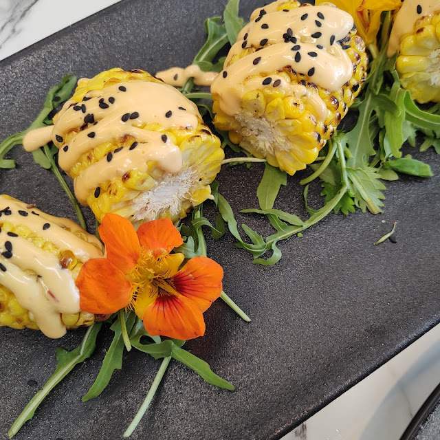 Charred Corn