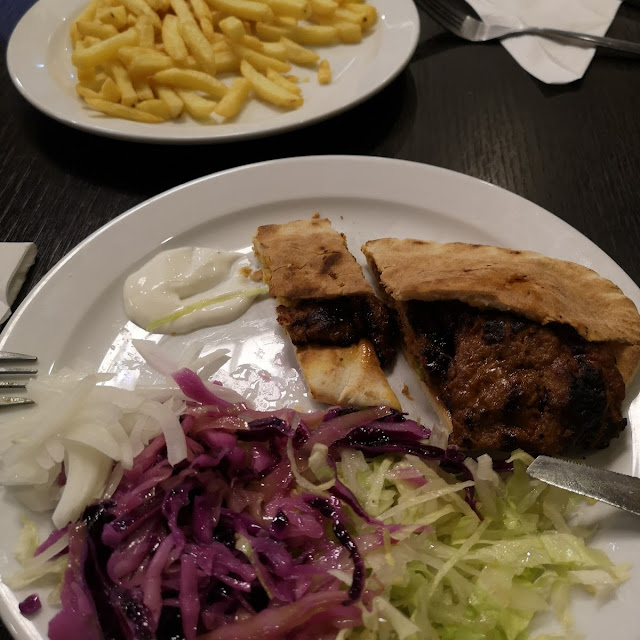 Kofte Kebab with Chips