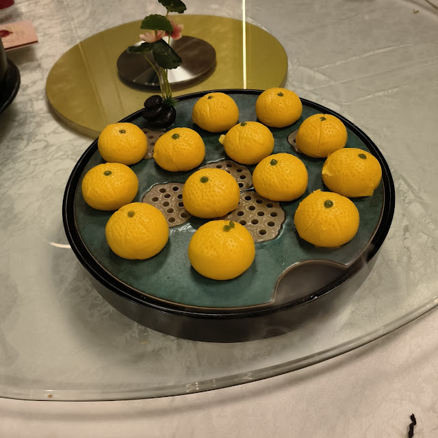 Steamed Tangerine Buns