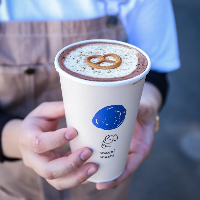 chocolate latte w cheese foam 芝士特濃黑可可