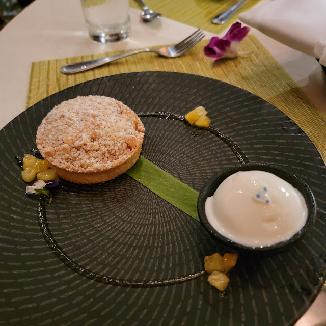 Roasted Pineapple Cobbler