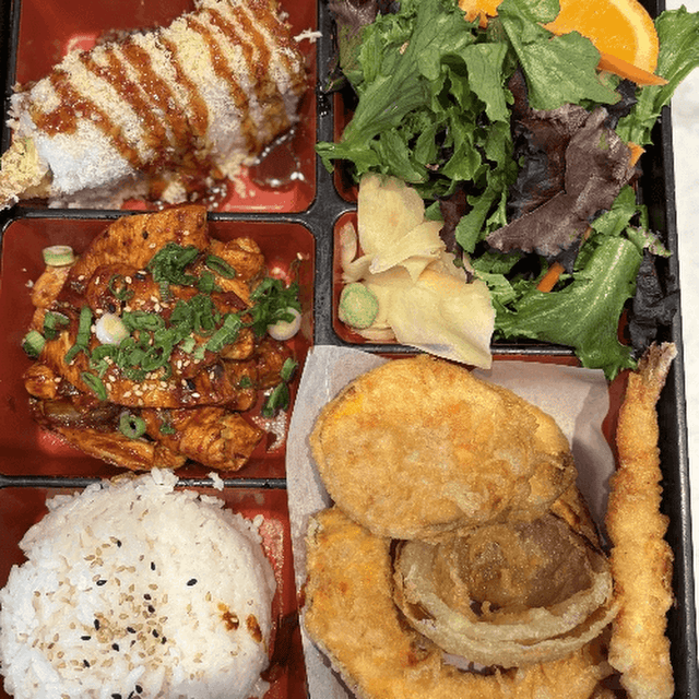 Salmon Bento