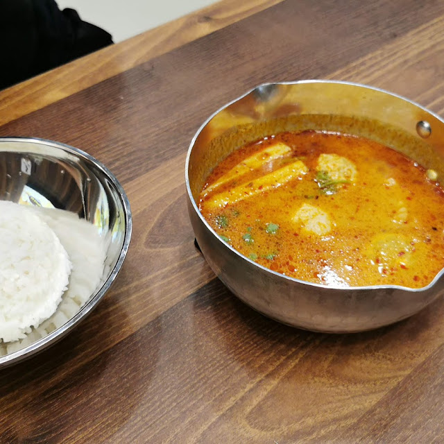 Tom Yam Goong with Rice