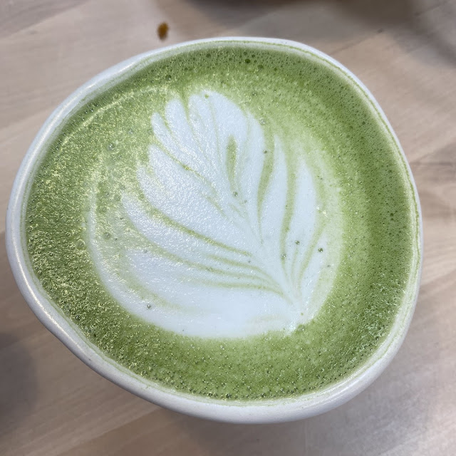 Matcha Latte Con Miel