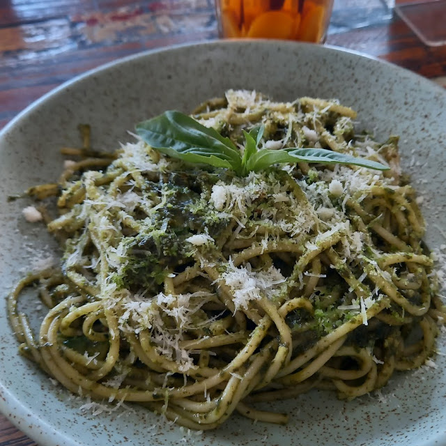 Spaghetti Pesto