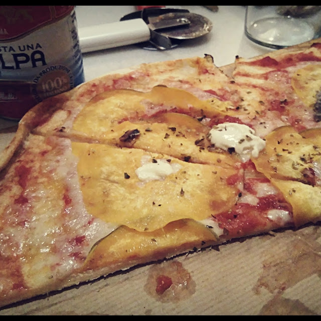 Pizza de Calabaza Y Gorgonzolla