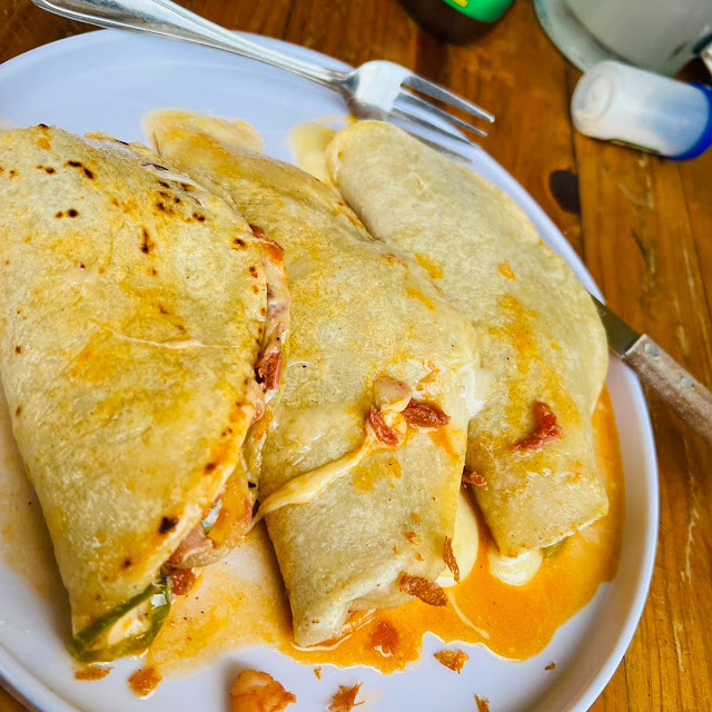 Tacos Gobernador Con Queso