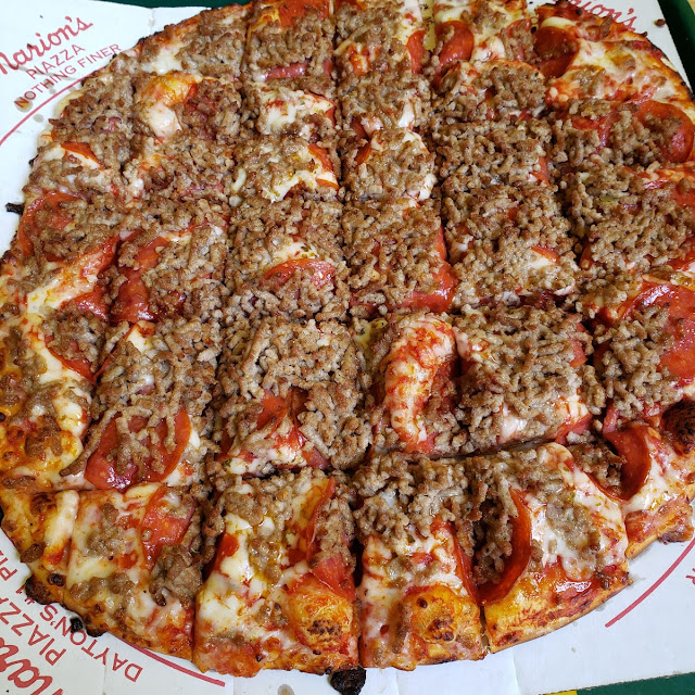 Pepperoni and Sausage Pizza