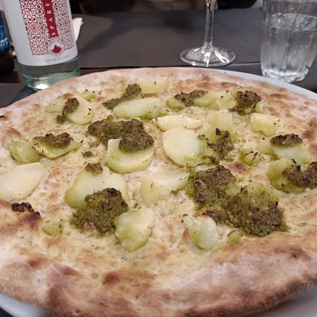Pizza Pesto E Patate Con Impasto Al Farro