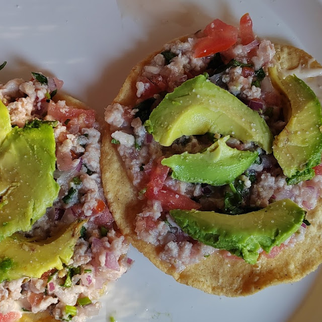Tostada de Ceviche