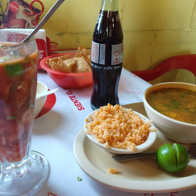 Caldo Mixto Pescado Y Camaron