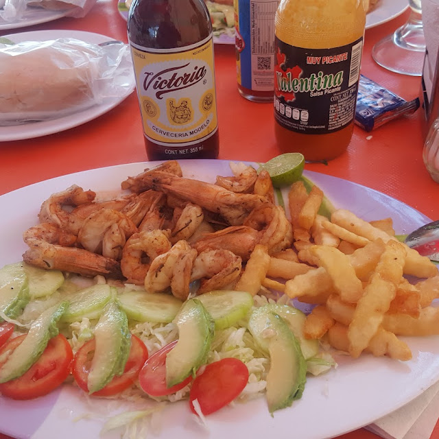 Camarónes A la Plancha