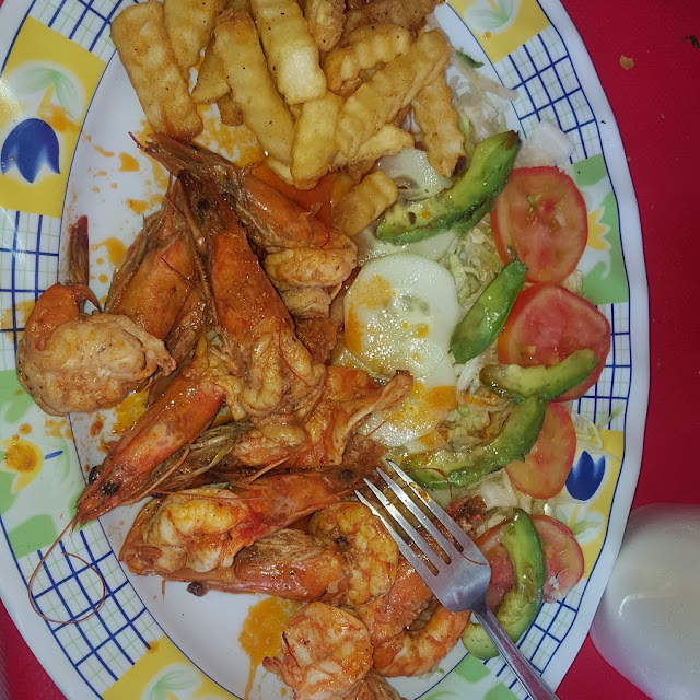 Deliciosos Camarones A la Plancha