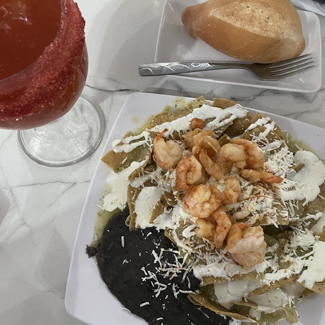 Chilaquiles Con Camarón