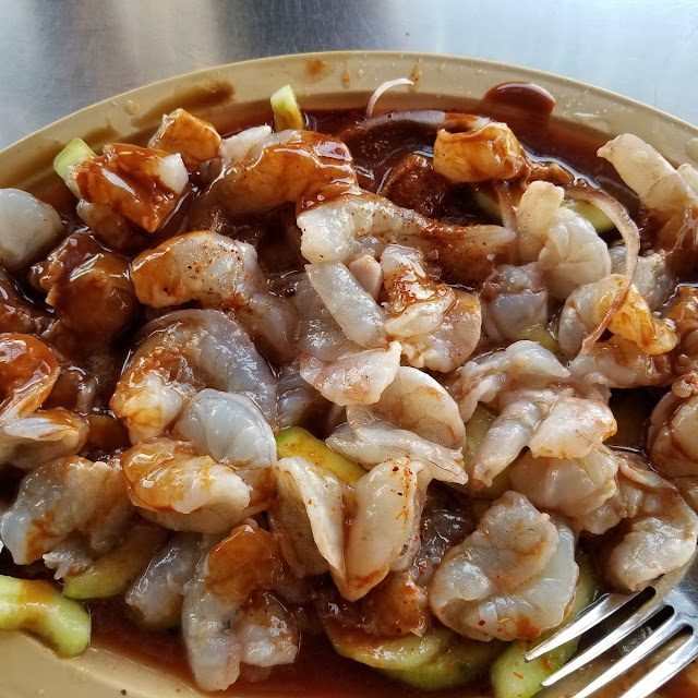 Aguachile de Camarones
