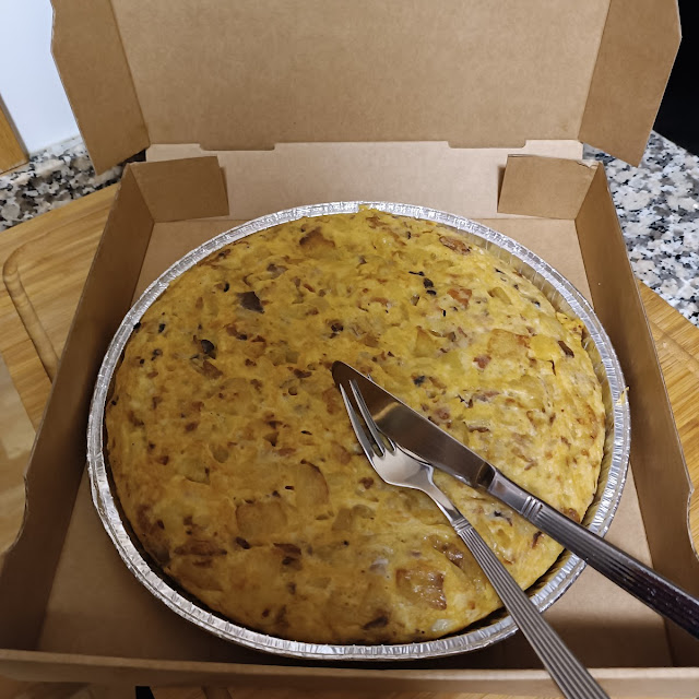 Tortilla de Setas Y Jamón