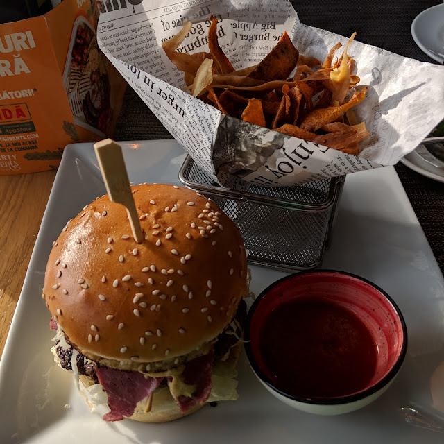 Burger and Fries
