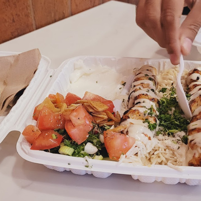 Shish Tawook Chicken Plate