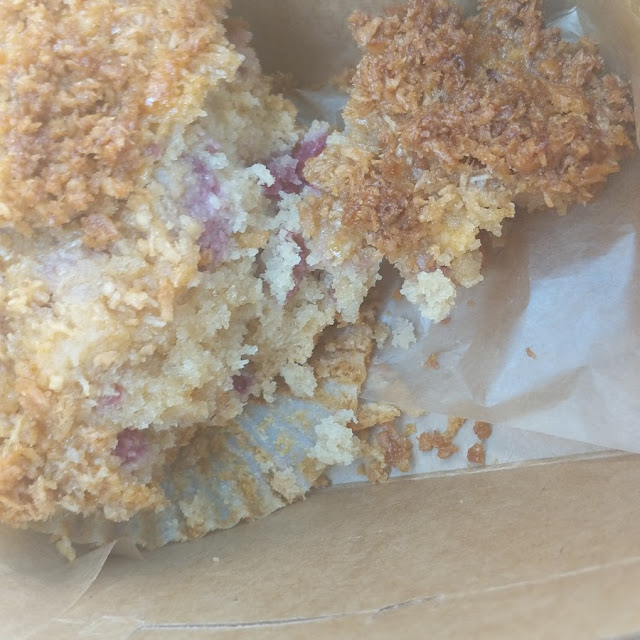 Raspberry Coconut Muffin