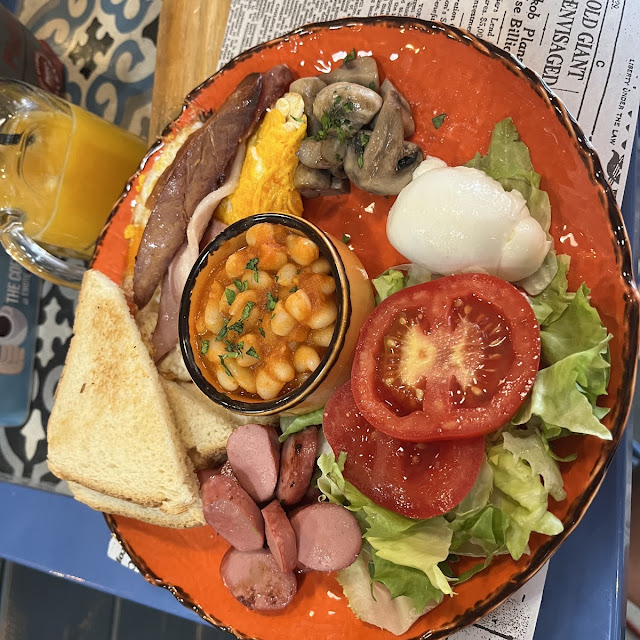 American Breakfast Plate