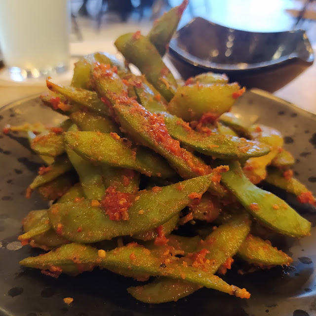 Edamames Enchilados