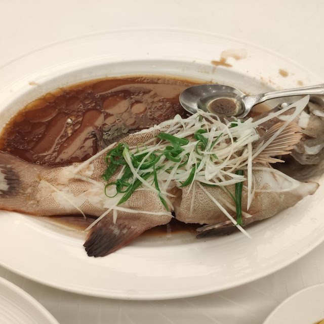 Steamed Grouper Fish