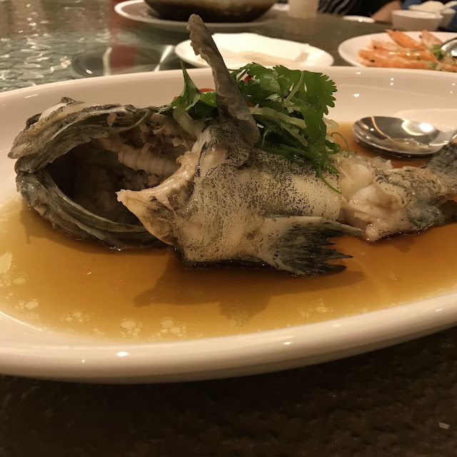 Steamed Star Grouper