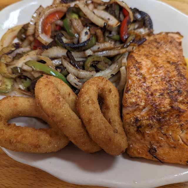 Broiled Salmon
