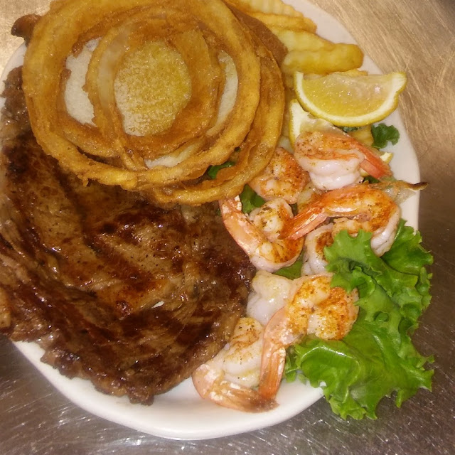 Choice of Steak & Shrimp