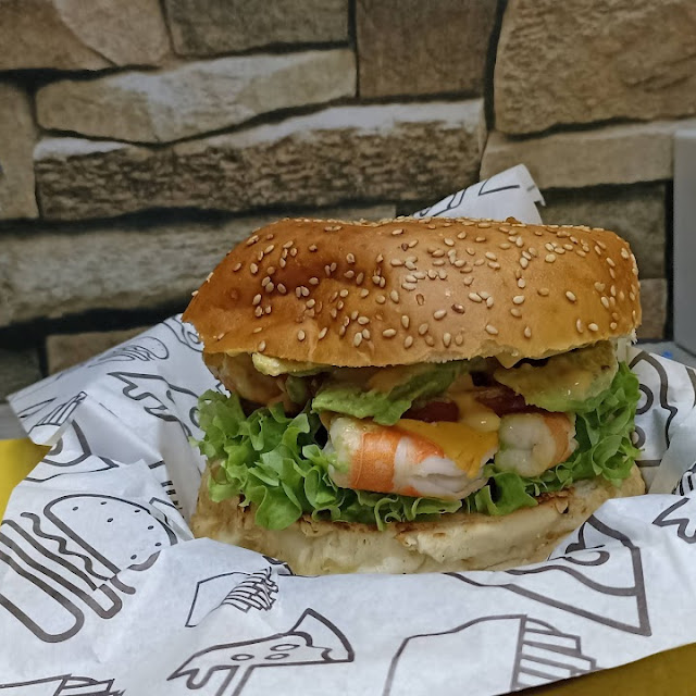 Hamburguesa de Camarón