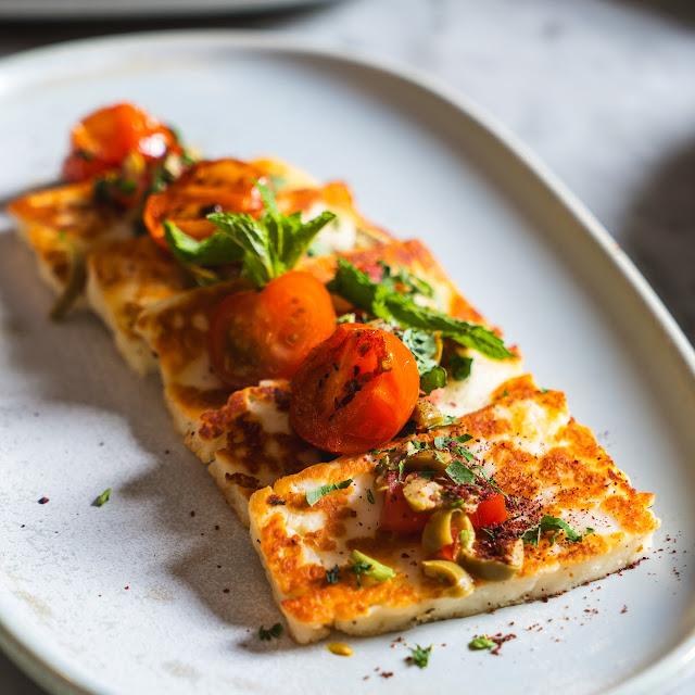Grilled Halloumi 4