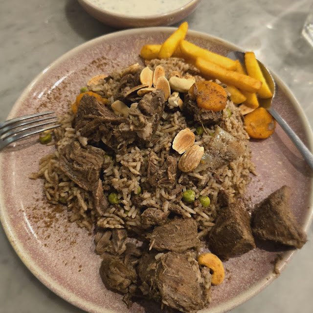 Mansaf Rice with Nuts