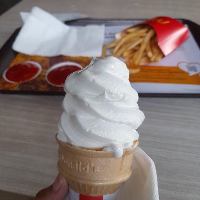 Vanilla Ice Cream Cone