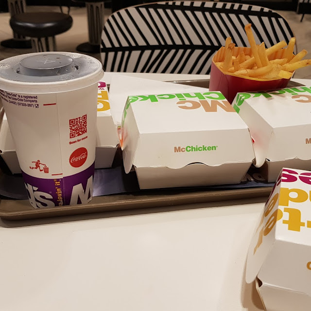Quarter Pounder with Cheese & Mcchicken