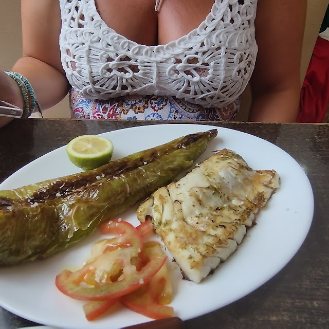 Pescado A la Plancha Con Verduras Fogonero